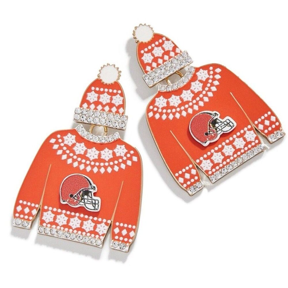 Brand new, in package, unused, unopened Cleveland Browns BaubleBar Women's Sweat